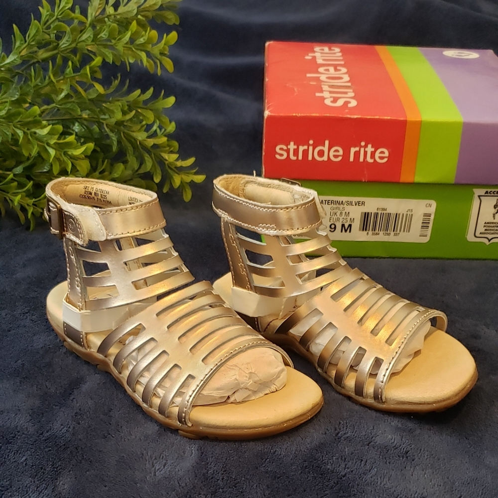 Brand New Stride Rite Katerina Gladiator Sandals